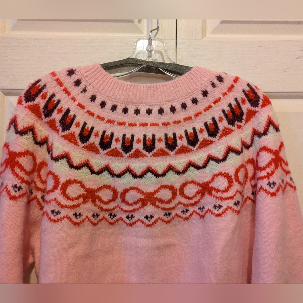 LAST PRICE DROP House Of Harlow 1960 Fair Isle Cardigan Sweater Size 1X New! - Picture 11 of 15